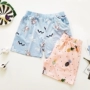 2 trừ 10 nhân dân tệ quần nhà pyjama quần short nữ mùa hè quần short cotton nhà mỏng phần mỏng kích thước lớn có thể được mặc quần thun nữ