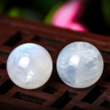 Натуральный 5а белый лунный камень, свободные бусины, круглые бусины, браслет с несколькими сокровищами, хрустальный материал «сделай сам», полуфабрикат ручной работы, синий свет, белый свет