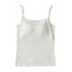 Cửa hàng nhỏ không có vòng thép bra-t với miếng đệm ngực một màu cơ sở vest vest