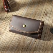 Túi xách tay handmade nam da tự làm