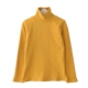 Thu đông 2018 phiên bản Hàn Quốc mới của chiếc áo len tự nhiên màu rắn cashmere kéo cổ cao ấm áp áo sơ mi dày áo thun nữ áo thun tay lỡ Áo phông
