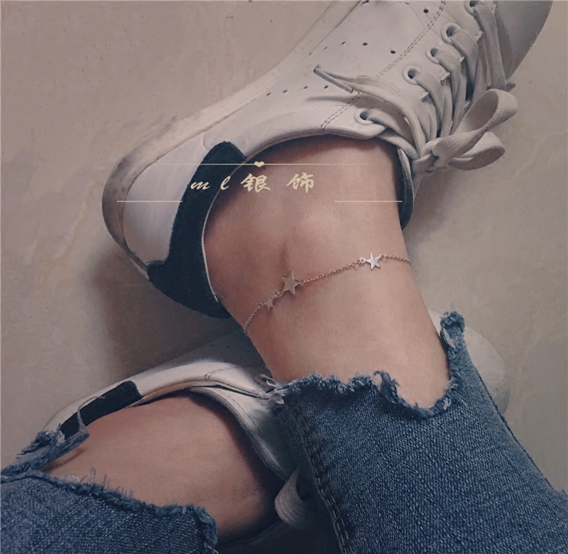 Bracelet de cheville Femme OTHER   en Argenterie - Ref 3102560 Image 3