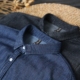 Áo sơ mi denim đen retro nữ ngắn 2018 xuân hè mới Hàn Quốc phiên bản áo sơ mi rộng rãi hoang dã áo dài voan Mùa xuân
