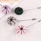 Phiên bản tiếng Hàn của bộ đồ len giáng sinh handmade len nỉ phim hoạt hình Người tuyết nai sừng tấm trâm cài áo len ghim cài cổ áo sơ mi nam Trâm cài