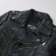 Da dày Harley da nam da lỏng lẻo cộng với phân bón XL quần áo xe máy áo khoác da xe máy - Quần áo lông thú áo khoác vest nam Quần áo lông thú