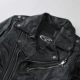 Da dày Harley da nam da lỏng lẻo cộng với phân bón XL quần áo xe máy áo khoác da xe máy - Quần áo lông thú Quần áo lông thú