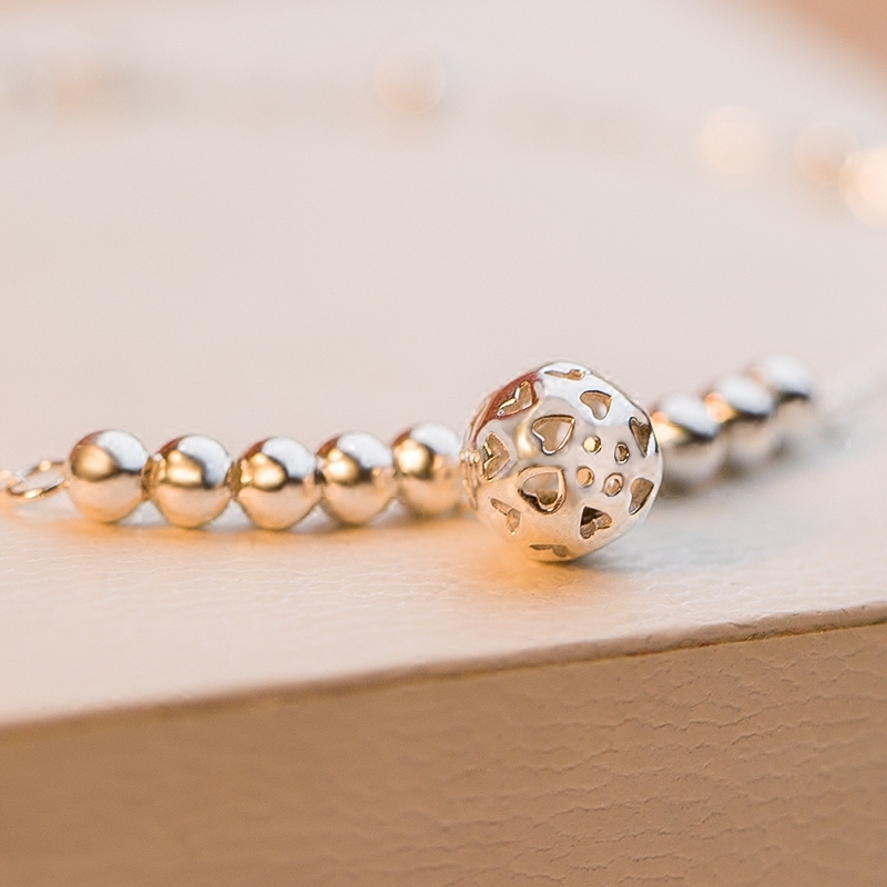 Bracelet de cheville Femme en Argenterie - Ref 3104934 Image 4