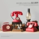 Retro nhựa điện thoại máy ảnh mô hình trang trí studio chụp ảnh đạo cụ cửa sổ thanh cửa hàng trang trí đồ trang trí