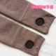 1500D cotton dọc sọc siêu dày giảm áp siêu nhỏ cộng với nhung ấm sọc sọc xà cạp quan lot Xà cạp