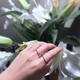 Các loại khác nhau của S149 "Tặng" vòng sóng gốc nữ vòng đuôi tươi nữ cá tính vòng retro nữ nhẫn nam vàng tây Nhẫn