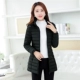 Áo cotton nữ 2018 mới dài trung niên xuống áo bông đệm trung niên mẹ mùa đông nhẹ bông đồ mặc nhà trung niên Quần áo của mẹ