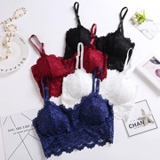 Retro gợi cảm quấn ngực ống hàng đầu mùa hè không có vòng thép dưới vẻ đẹp trở lại cô gái áo ngực đồ lót dây đeo vest nữ