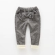 Zhou Da quần áo bé gái cộng với quần nhung mùa đông quần cotton màu quần bé hoang mặc ngoài thủy triều quần nhung bé trai Quần