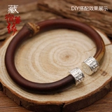 藏宿善缘 Новая куриная виноградная виноградная лоза отверстие 6 мм кнопка персонажа Фу Десять тысяч символов головка рука