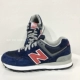 NEW BALANCE NB 574 series giày nam giày nữ mùa đông giải trí thể thao retro giày chạy bộ - Dép / giày thường