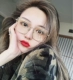 Lưới đỏ Chu Dương Khánh với dây vàng vuông cạnh gương phẳng hình hộp lớn bốn ô vuông trơn kính gọng kính nữ