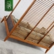Một vòng mới của Trung Quốc Châu Á đồ nội thất phong cách nội thất Đông Nam cau óc chó màu giường Dương khoe chiếc ghế sofa gỗ rắn - Giường