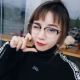 Xue Zhiqian với kính gọng đen nam kính nửa khung gọng kính mắt nữ hộp bức xạ ánh sáng phẳng có thể được trang bị cận thị - Kính khung