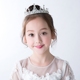 Mạnh mẽ thời thơ ấu trẻ em clip tóc vương miện đầu đồ trang sức công chúa phụ nữ nữ hoàng headband cô gái headband clip tóc kẹp càng cua dài Phụ kiện tóc