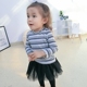 Zoe cha mẹ-con đầy đủ gia đình mẹ và con gái mùa thu nam bé áo thun dài tay mùa xuân bé gái áo cặp gia đình Trang phục dành cho cha mẹ và con