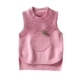Cô gái mùa thu 2018 mới trẻ em Hàn Quốc áo len dệt kim vest trẻ em vest vest vai vest vest thủy triều áo ba lỗ bé trai Áo ghi lê