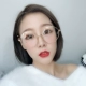 Kính Ulzzang Harajuku Phiên bản tiếng Hàn của gương phẳng bất thường retro mặt phẳng tạo tác mềm mại chị em siêu kính lửa