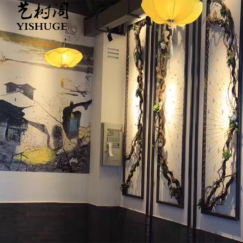 Longjiang Dragon rattan dry branches living room Zen dry flower arrangement curved dry branches decoration natural solid wood dry flowers dead branches