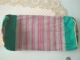 Cotton cũ vải thô cổ tử cung gối dài vuông gối đơn áo khoác người lớn dây kéo không có lõi đảm bảo không bóng