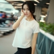 Thể thao không thường xuyên tay áo ngắn nữ mùa hè nhanh khô quần áo tập thể dục hàng đầu chạy lỏng một nửa tay áo đơn quần áo yoga áo thun thể thao nam chính hãng Áo phông thể thao