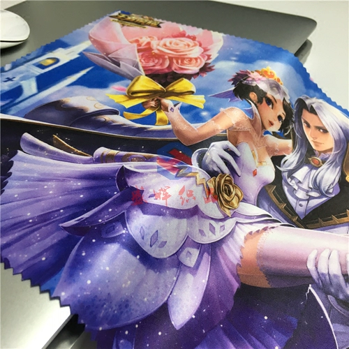 Белая ультра -высокая температура высокая температура теплопередача Ультра -фабричные стекалы ткани ткань на заказ ткань ткань ткань и вытирать пианино ткань