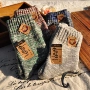 Vớ nam dày Nhật Bản vớ cotton nam vớ vớ len ấm retro khăn vớ mùa đông vớ len vớ 