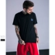 Châu Âu và Hoa Kỳ thương hiệu hip hop lỏng lẻo áo thun ngắn tay nam cotton nửa tay thanh niên áo thun nam xu hướng mùa hè