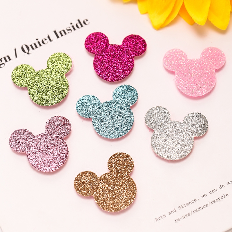 4 Mignon Petit Ours Couronne Velcro Tiare Dessin Animé Fleur