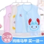 Đặc biệt hàng ngày áo vest cotton 0-3 tháng áo vest trẻ em xuân hè thu đông nam nữ vest bé áo gile cho bé giá tốt
