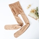 Mùa xuân và mùa thu eo cao, quần legging nữ cỡ lớn cộng với phân bón để tăng độ săn chắc cho làn da quần lửng ống quần bằng nhựa áp lực quan dai nu Quần tây thường