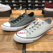 CONVERSE Giày converse mới cho nam và nữ thấp để giúp giày thông thường màu rắn cổ điển 155401C 155399C