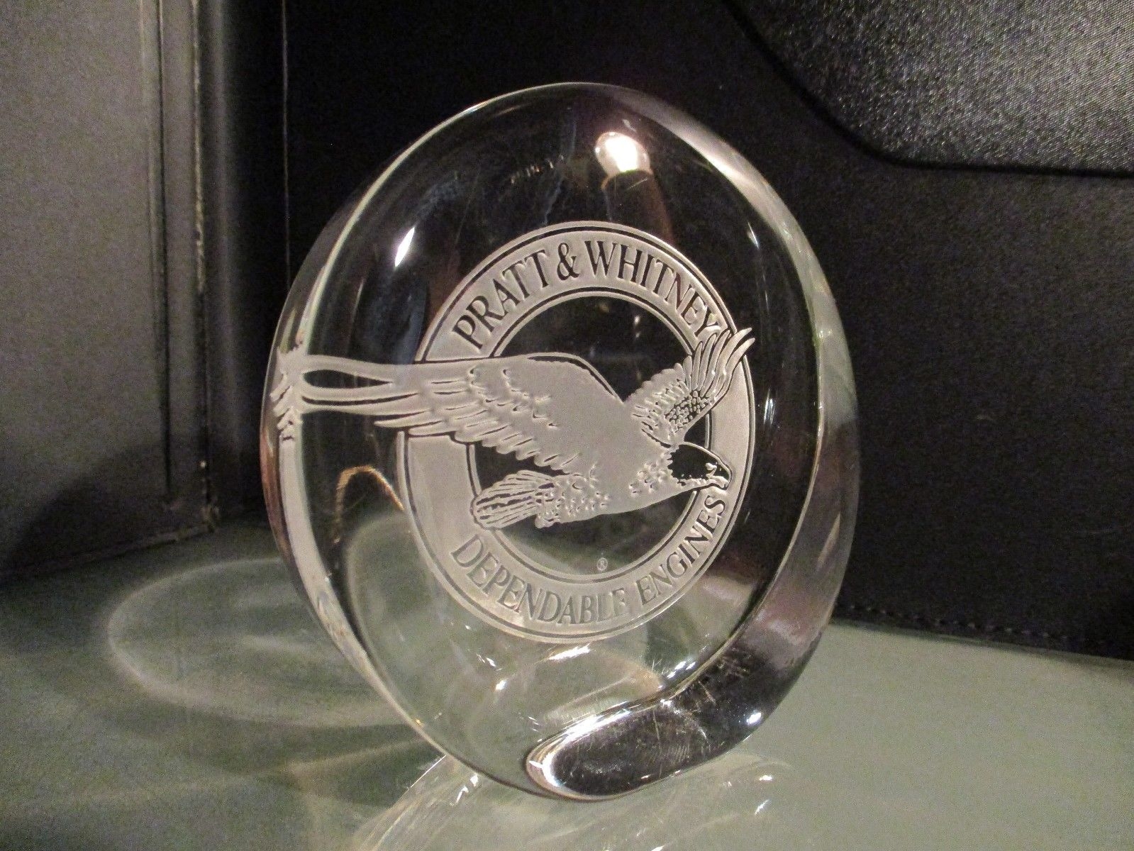 Pratt & Whitney PW Engine Company glass ornaments