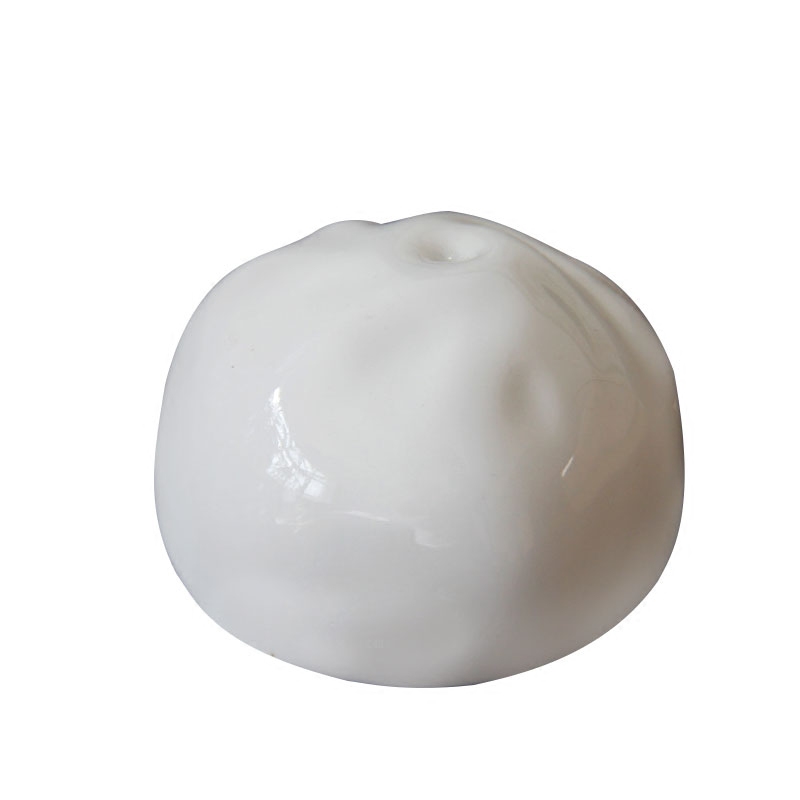 Steamed stuffed bun ceramics handicraft Steamed stuffed bun car decoration ceramics jingdezhen ceramics space home decoration furnishing articles