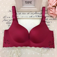 Áo ngực một mảnh thu thập kích thước lớn nhận được áo ngực ngực 80B95B95C không có vòng thép hỗ trợ không có dấu vết đồ lót nữ ao lot duc