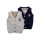 Áo vest trẻ em mùa xuân cho bé trai mùa xuân và mùa thu quý ông vest bé len dệt kim áo len cardigan - Áo ghi lê quần áo trẻ em Áo ghi lê