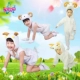 Giáng sinh Trẻ em Biểu diễn Động vật Trang phục Biểu diễn Sân khấu Trang phục Động vật Phim hoạt hình Quần áo Cừu Dê One Piece
