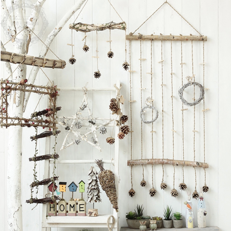 Nordic Retro Branch Wall Decoration Home Shop Kindergarten Coffee Clothing Shop Wall Creative Decorations