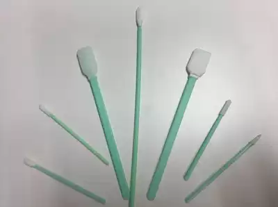 Purifying cotton swab Green Rod dust-free cotton swab printing machine nozzle lens optical cleaning wipe Rod