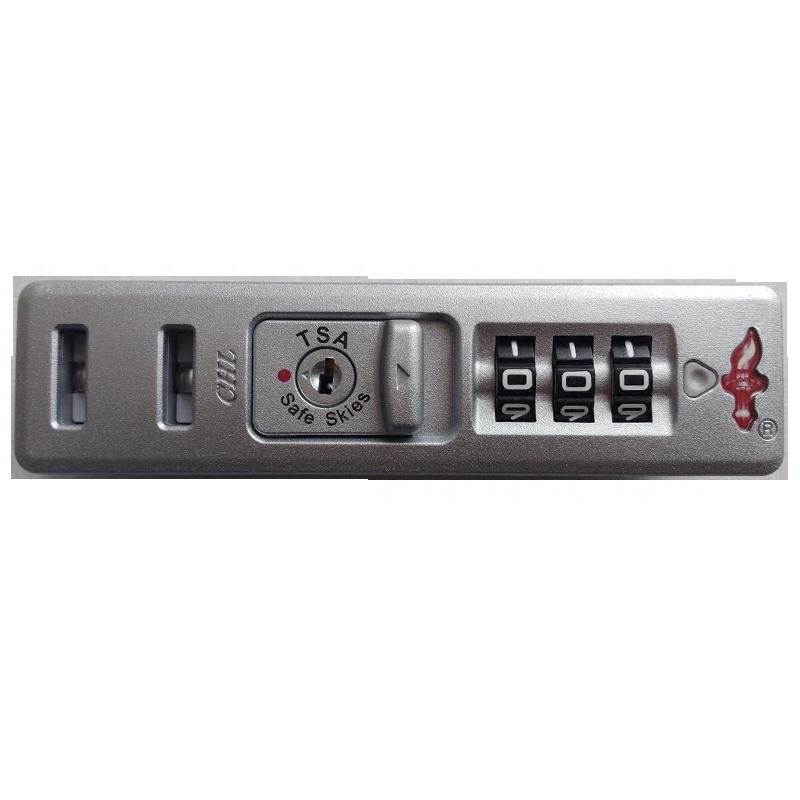 TSA007 customs combination lock TSA002 aluminum frame lock luggage lock zipper box torch lock luggage fixed lock