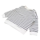 Áo len nữ tay dài áo thun cotton mùa thu 2018 Thu mới Hàn Quốc t trẻ em Vòng cổ lỏng lẻo
