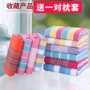 Tấm vải thô cũ đơn giường đơn vải cotton dày ký túc xá sinh viên 1,5 mét 1,8m ba mảnh ga giường 1m2x2m