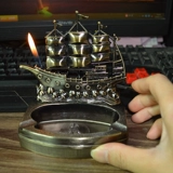 Креативная пепельница, зажигалка для офиса