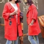 Áo len mới mùa xuân mỏng bên ngoài phiên bản Hàn Quốc của chiếc áo choàng len kim cương dài cardigan của phụ nữ mùa xuân và áo len mùa thu - Cardigan áo cardigan nữ hàn quốc