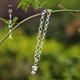 S925 sterling bạc retro Thái bạc cá tính dày vòng chân nam nữ thời trang Hàn Quốc năm sinh hoàng đạo để gửi bạn bè lắc chân vàng trắng Vòng chân