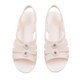 Nurse Sandals Women's Summer 2024 Breathable Plastic White Wedge Slip-On Mom Casual Shoes Comfortable Soft Bottom Beach Shoes